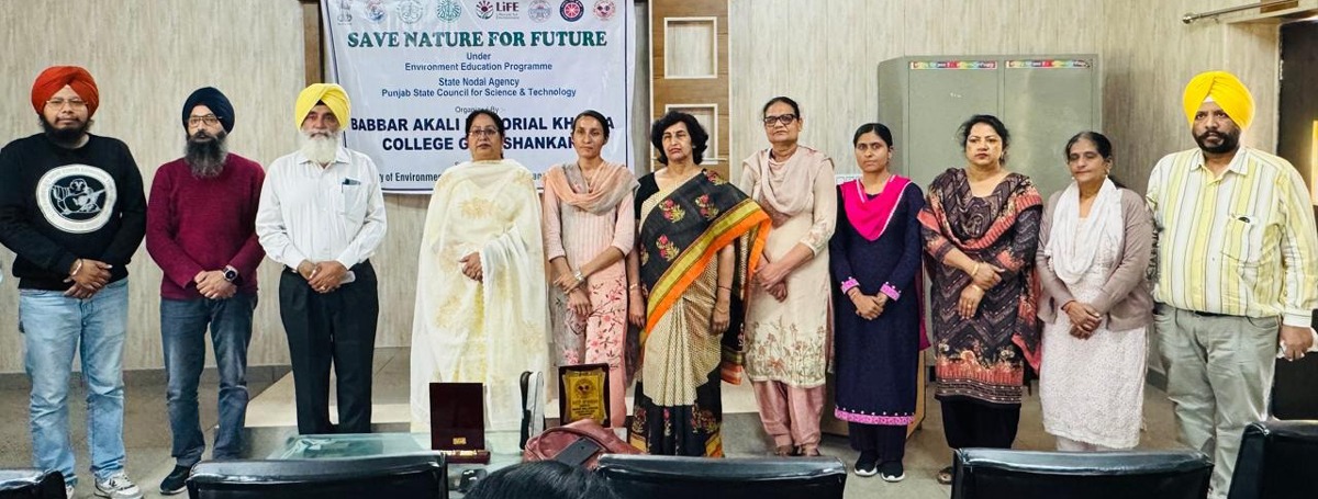 On the occasion of World Water Day, the Department of Life Sciences organized various competitions for students
